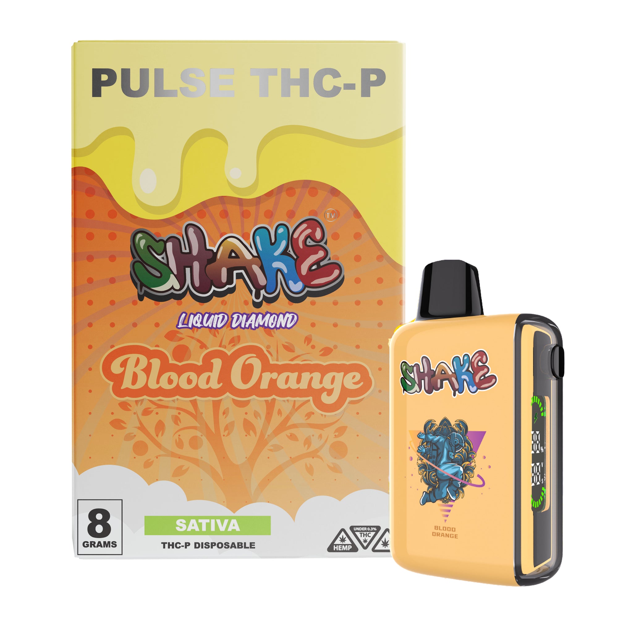 SHAKE PULSE THC-P 8GM DISPOSABLE