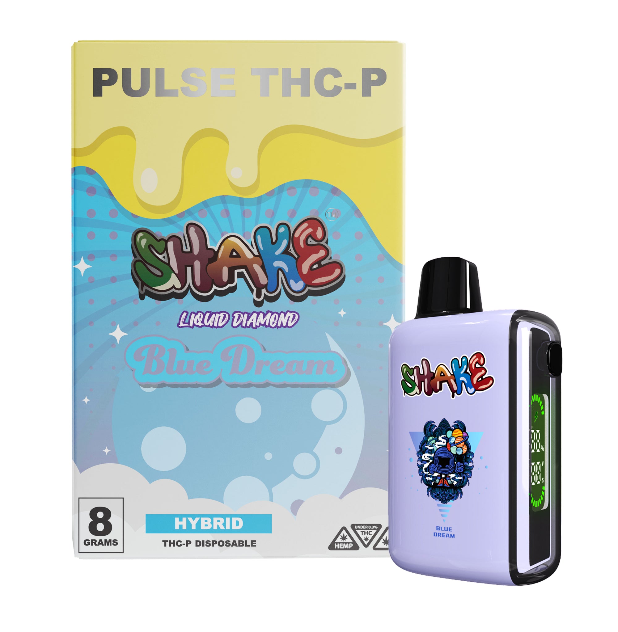 SHAKE PULSE THC-P 8GM DISPOSABLE