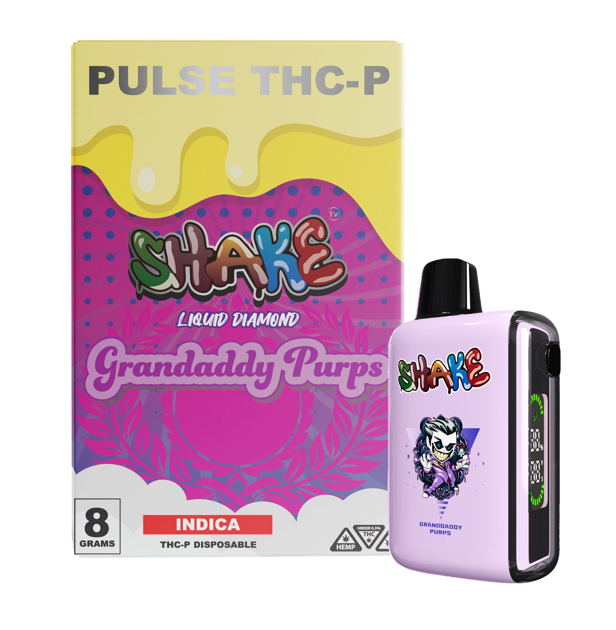 SHAKE PULSE THC-P 8GM DISPOSABLE