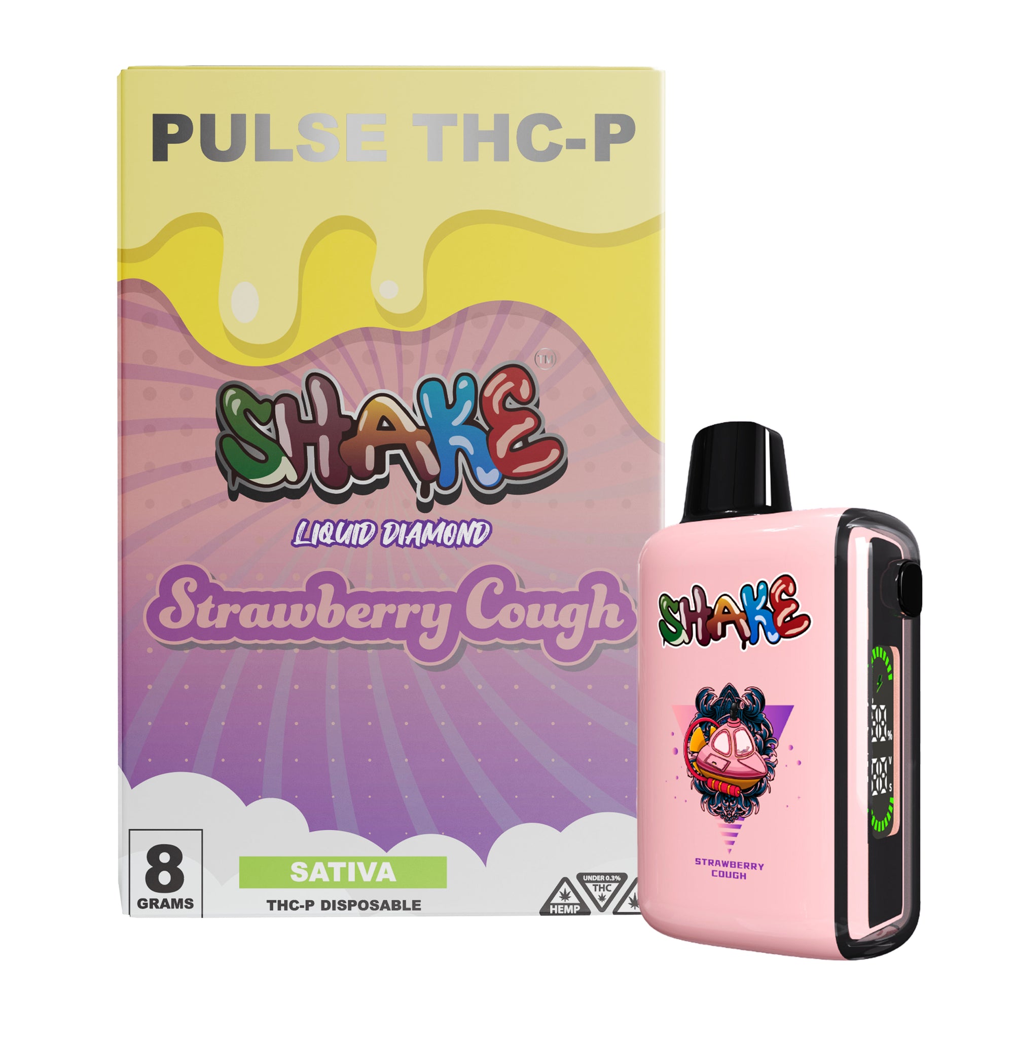 SHAKE PULSE THC-P 8GM DISPOSABLE