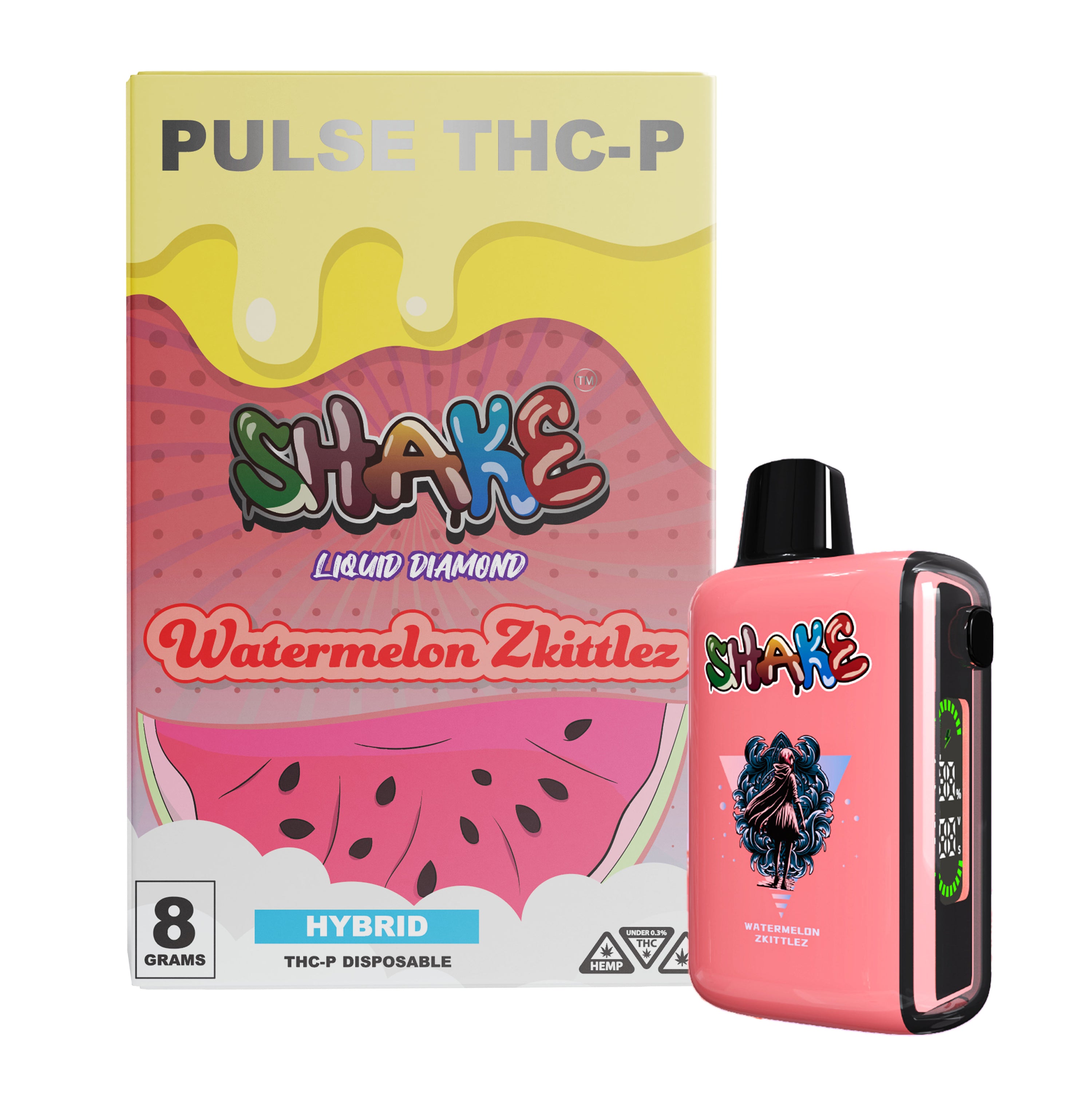 SHAKE PULSE THC-P 8GM DISPOSABLE